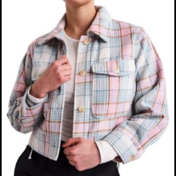 Pieces Hina Check Jacket - Picture 5 of 5